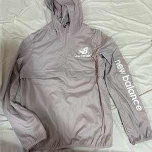 New Balance Silver Jacket with Logo